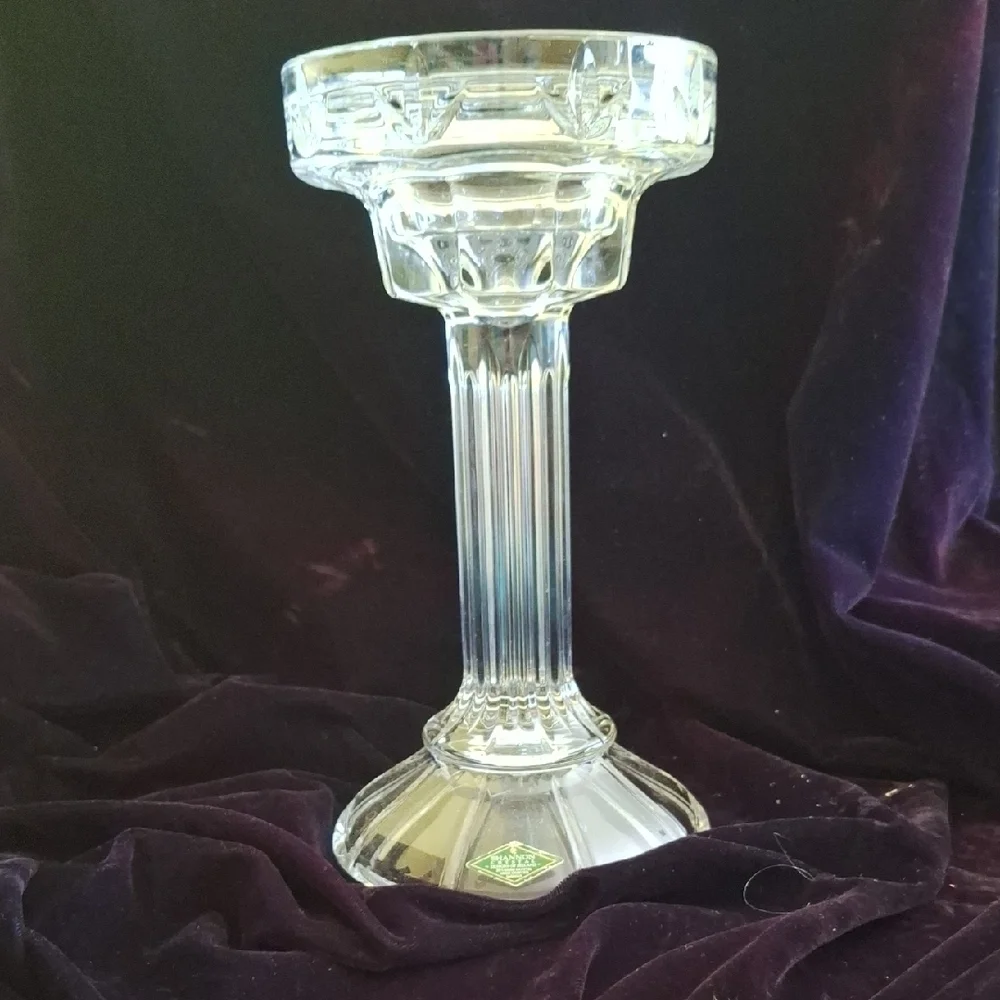 Elegant Crystal Candle Holder